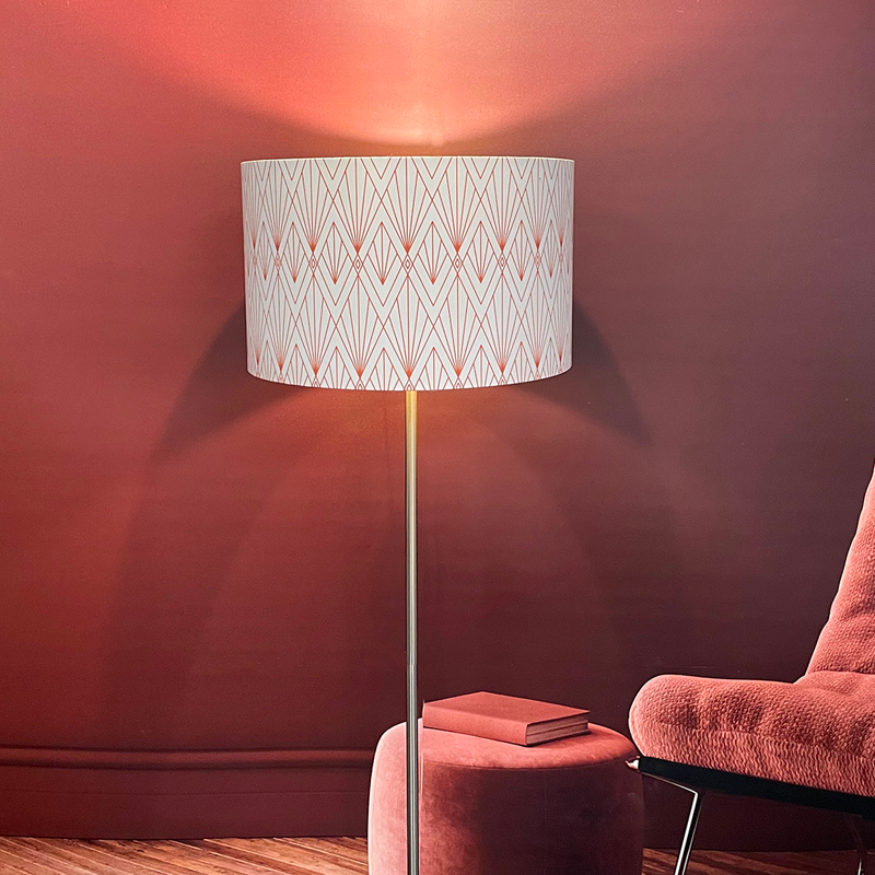 lampshade Cathedral floor lamp